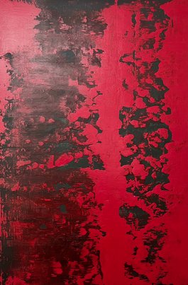 Manfred Boehme | Schwester | 60x40 Acry auf Holz