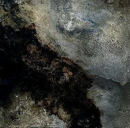 Manfred Boehme | ohne Titel | 100x100 Mixed Media auf Leinwand