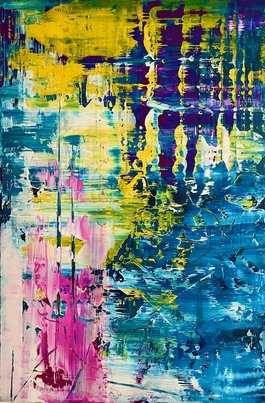 Manfred Boehme | Happy Hour II | 60x40 Acryl auf Holz