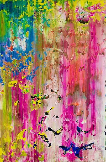 Manfred Boehme | Happy Hour I | 60x40 Acryl auf Holz