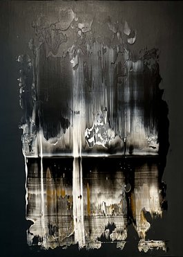 Manfred Boehme | Spiegelung | 60x50 Acryl auf Holz