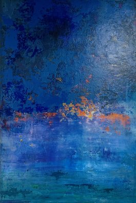 Manfred Boehme | Urkraft | 90x60 Acryl auf Holz