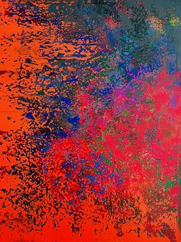 Manfred Boehme  | Energie | 100 x 80 - Acryl auf Leinwand