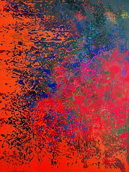 Manfred Boehme  | Energie | 100 x 80 - Acryl auf Leinwand