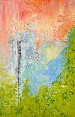 Manfred Boehme | Licht | 90x60 Acryl auf Holz