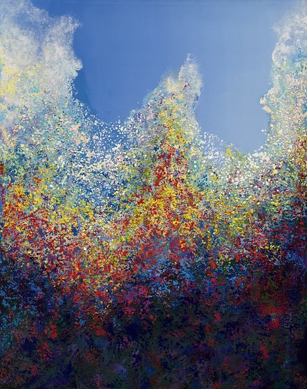 Manfred Boehme | Horizonte | 100x80 Acryl auf Leinwand
