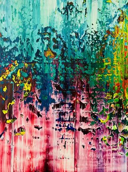 Manfred Boehme | Nordlicht | 40x30 Acryl auf Leinwand