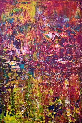 Manfred Boehme | 100 Farben | 40x60 Acryl auf Holz