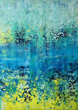 Manfred Boehme | Ursprung | 110x80 Acryl auf Holz